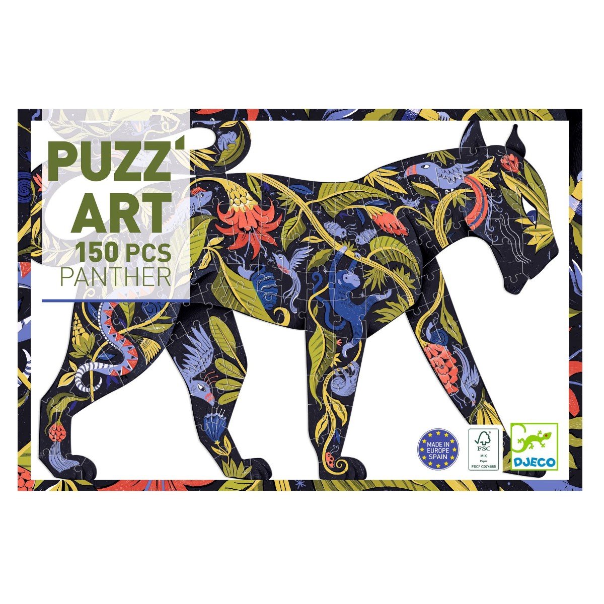 Puzz'art panther - 150 brikker 