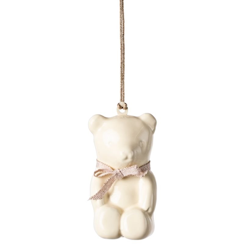 Porcelnsophng bamse off-white/rosa