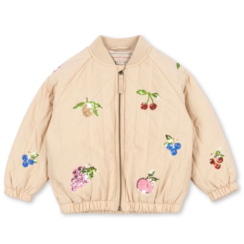 Juno sequin bomber jacket - Frapp med frugter