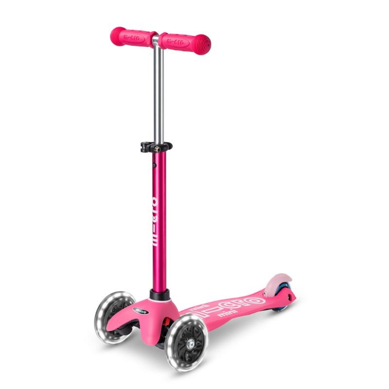 Mini lbehjul - pink