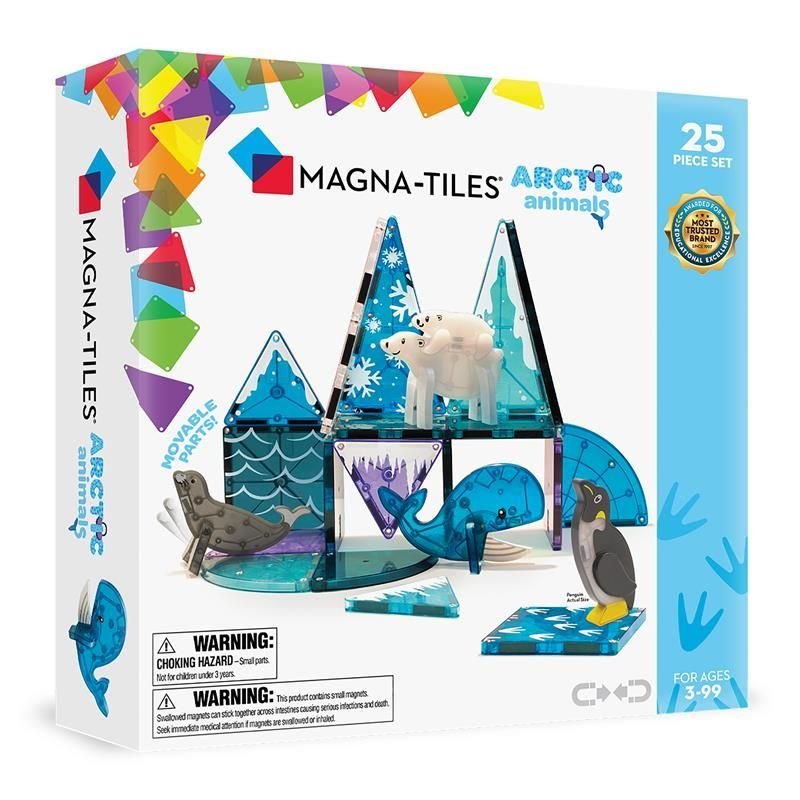 Magna-Tiles Arctic Animals - 25 dele
