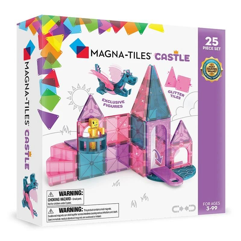 Magna-Tiles Castle - 25 dele