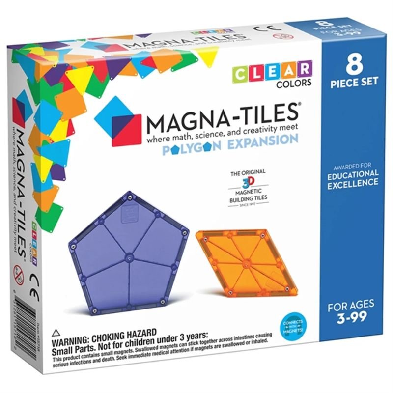 Magna-Tiles Polygonst - 8 dele