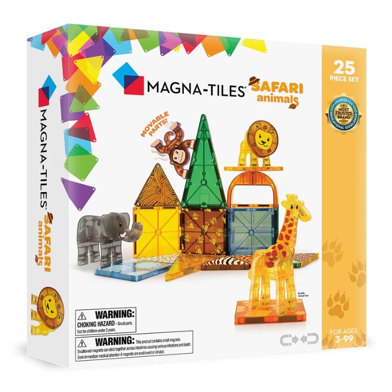 Magna-Tiles Safari - 25 dele