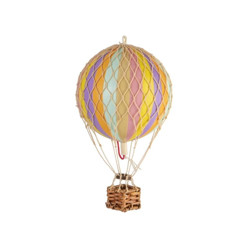 Luftballon multi pastelfarver - lille