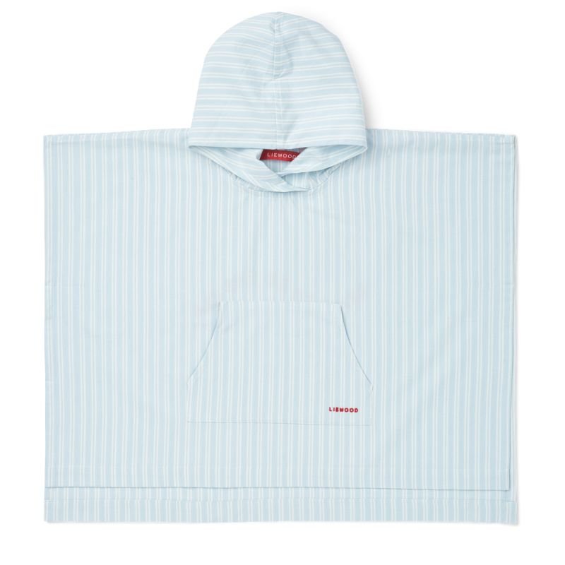 Kaiden poncho pure sky/ creme de la creme  3-4 r