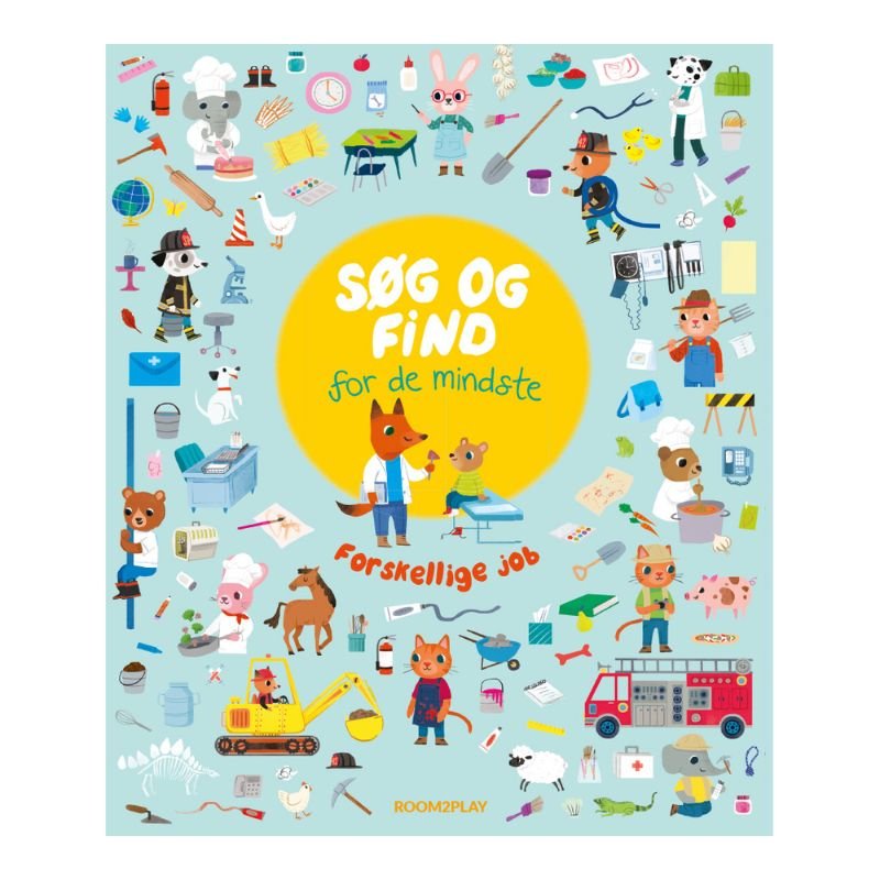 Bog: Sg og find for de mindste - Forskellige jobs