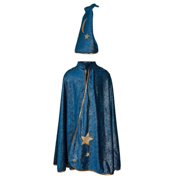 Starry night udkldningskappe med hat