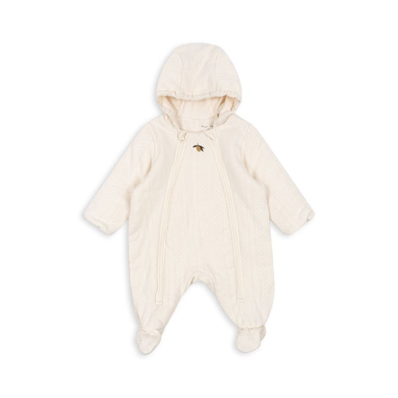 Minna padded onesie - Antique white